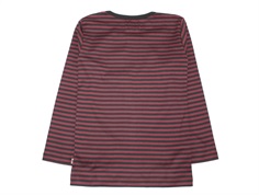 Mads Nørgaard t-shirt/bluse Tobino black/sassafras